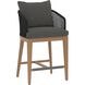 Capri 38 inch Natural / Gracebay Grey Outdoor Counter Stool